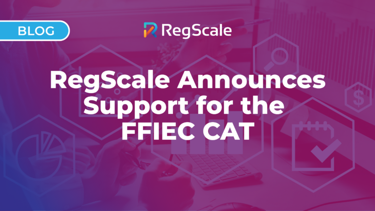 RegScale Announces Support for the FFIEC Cybersecurity Assessment Tool